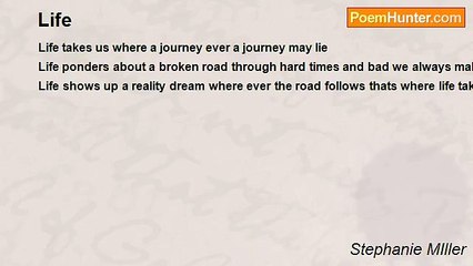 Stephanie MIller - Life