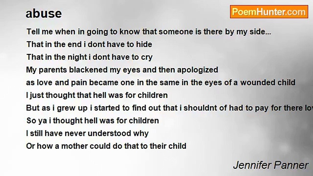Jennifer Panner - abuse