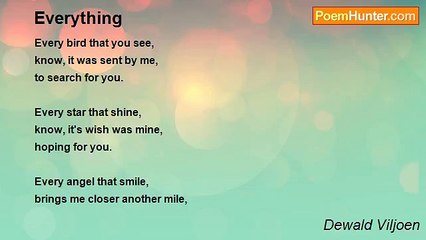 Dewald Viljoen - Everything