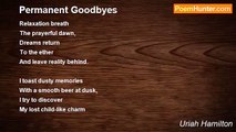 Uriah Hamilton - Permanent Goodbyes