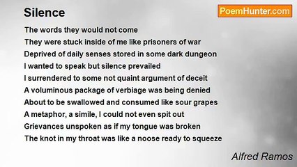 Alfred Ramos - Silence