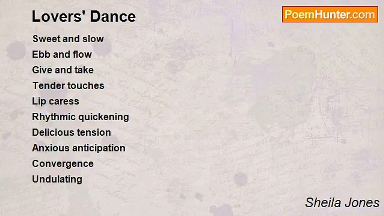 Sheila Jones - Lovers' Dance