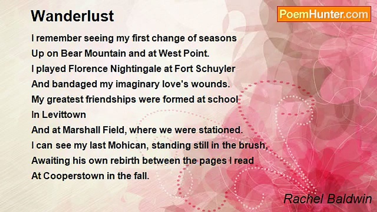 Rachel Baldwin - Wanderlust