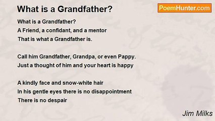 Jim Milks - What is a Grandfather?