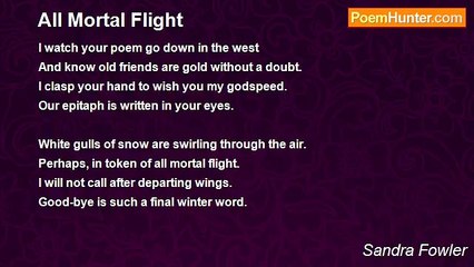 Sandra Fowler - All Mortal Flight