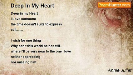 Annie Juliet - Deep In My Heart