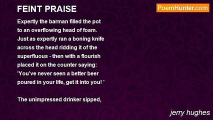 jerry hughes - FEINT PRAISE