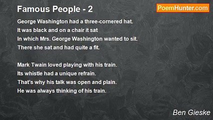 Ben Gieske - Famous People - 2