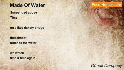 Dónall Dempsey - Made Of Water