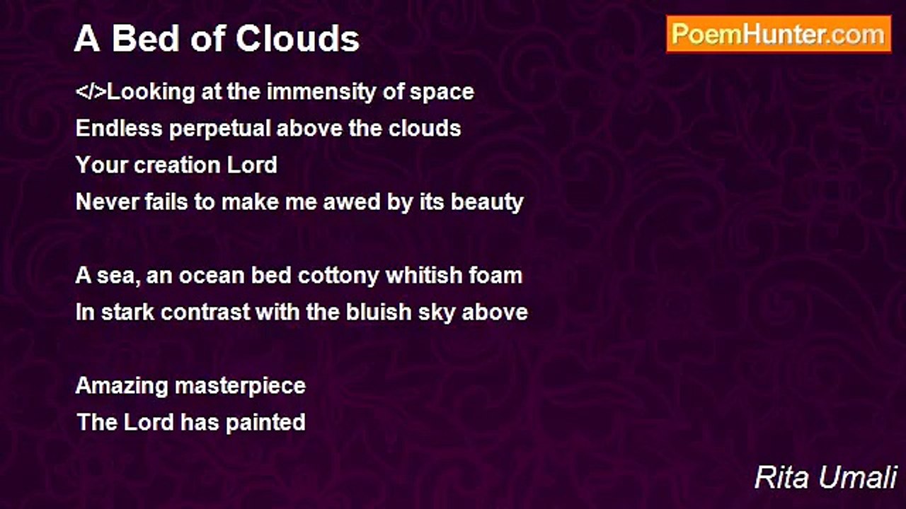 Rita Umali - A Bed of Clouds