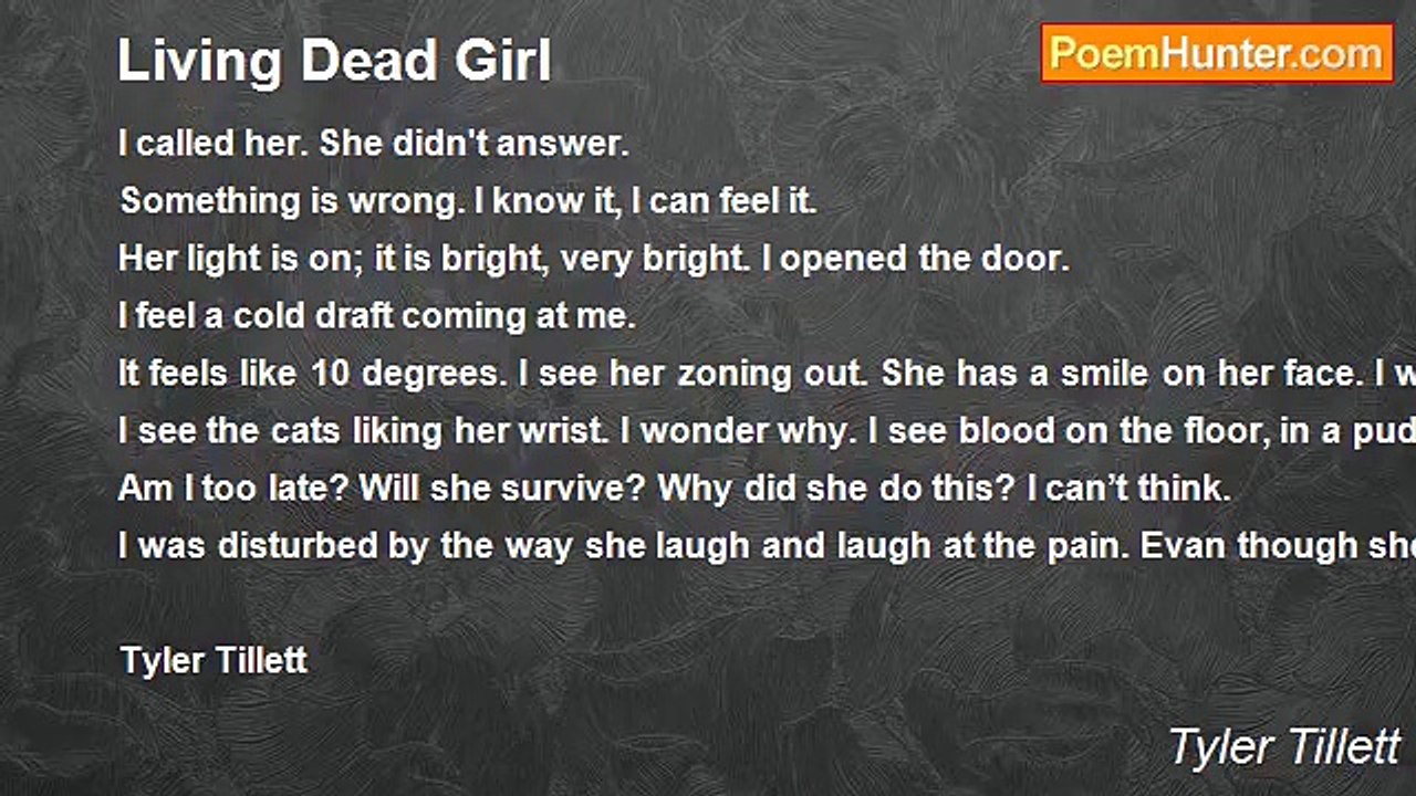 Tyler Tillett - Living Dead Girl