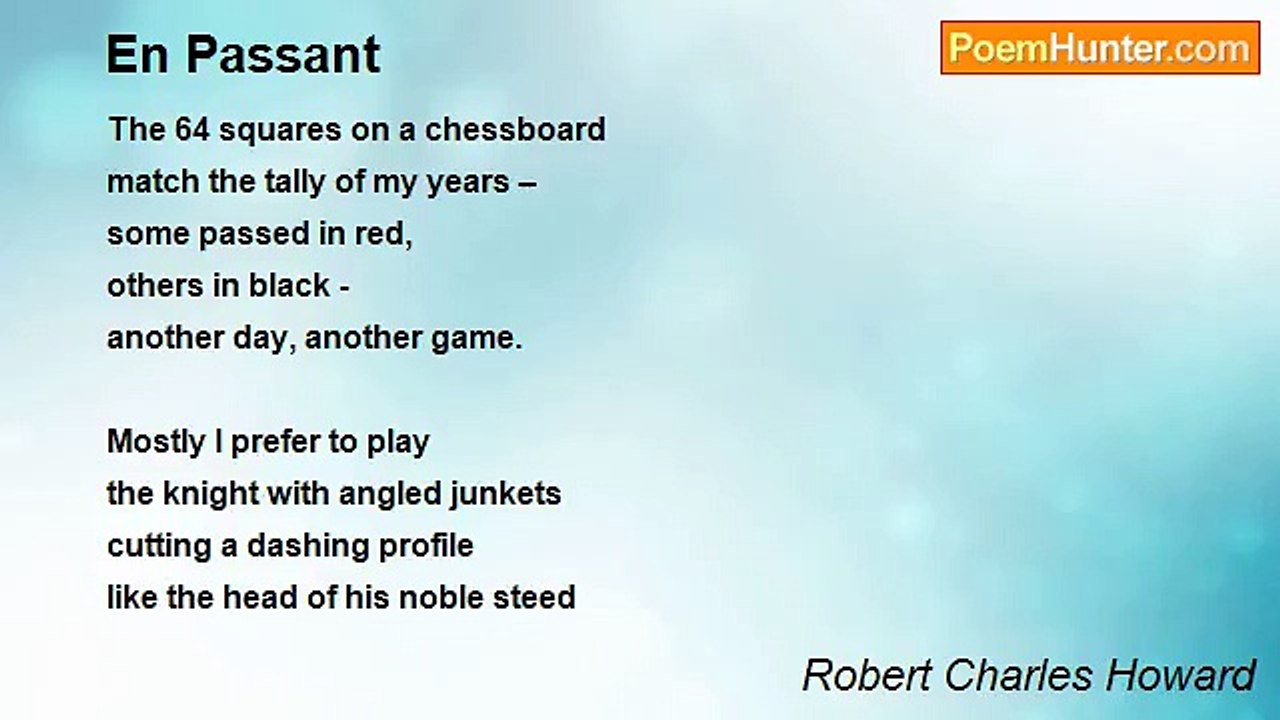 Robert Charles Howard - En Passant
