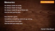 Sarah MacBean - Memories