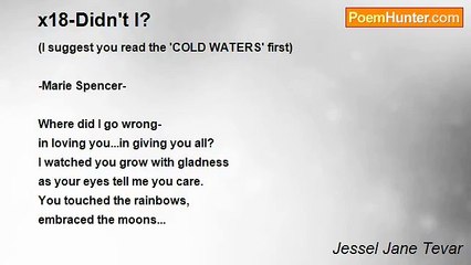 Jessel Jane Tevar - x18-Didn't I?