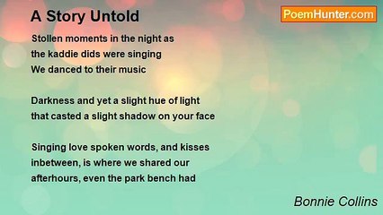 Bonnie Collins - A Story Untold