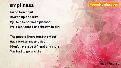 emo becky - emptiness