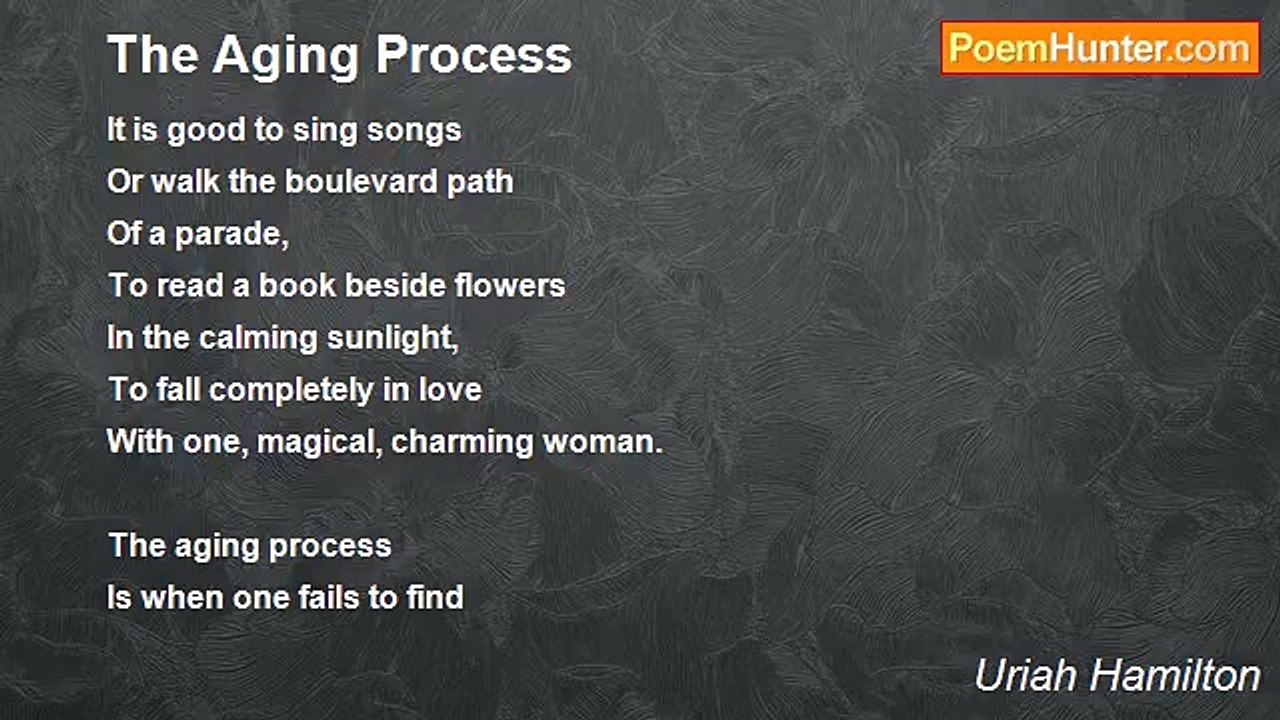 Uriah Hamilton - The Aging Process