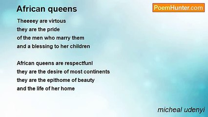 micheal udenyi - African queens