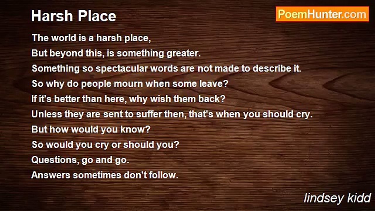 lindsey kidd - Harsh Place
