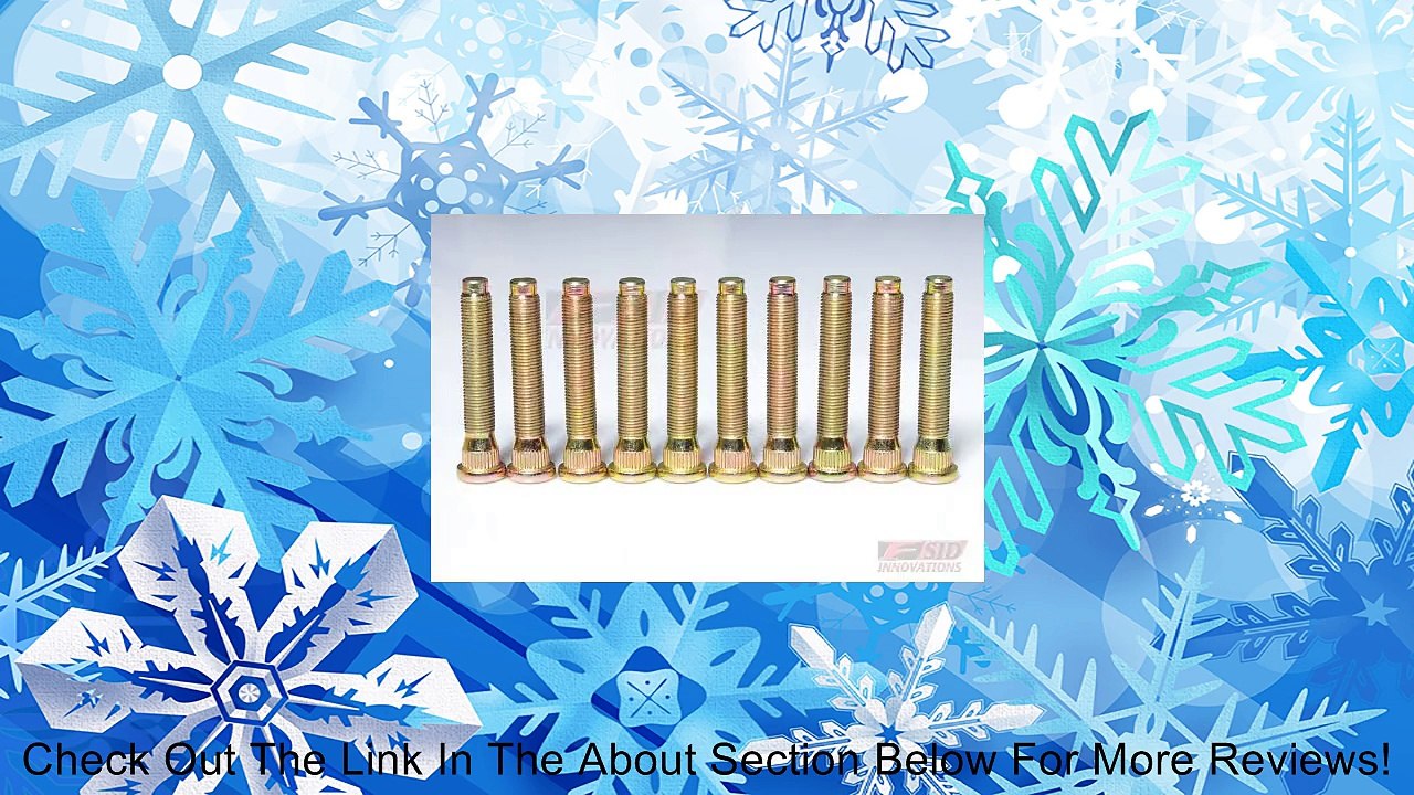 50mm EXTENDED WHEEL STUD BOLT EVO EVOLUTION 8 9 M12X1.5X50 10pcs Review