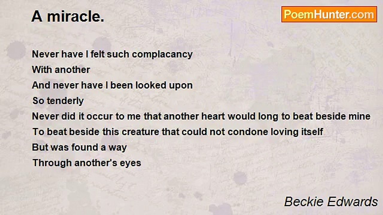 Beckie Edwards - A miracle.