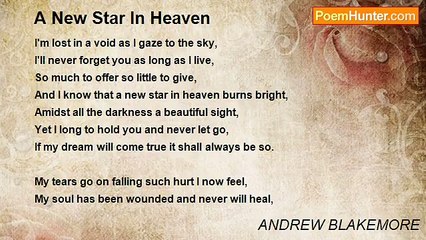 ANDREW BLAKEMORE - A New Star In Heaven