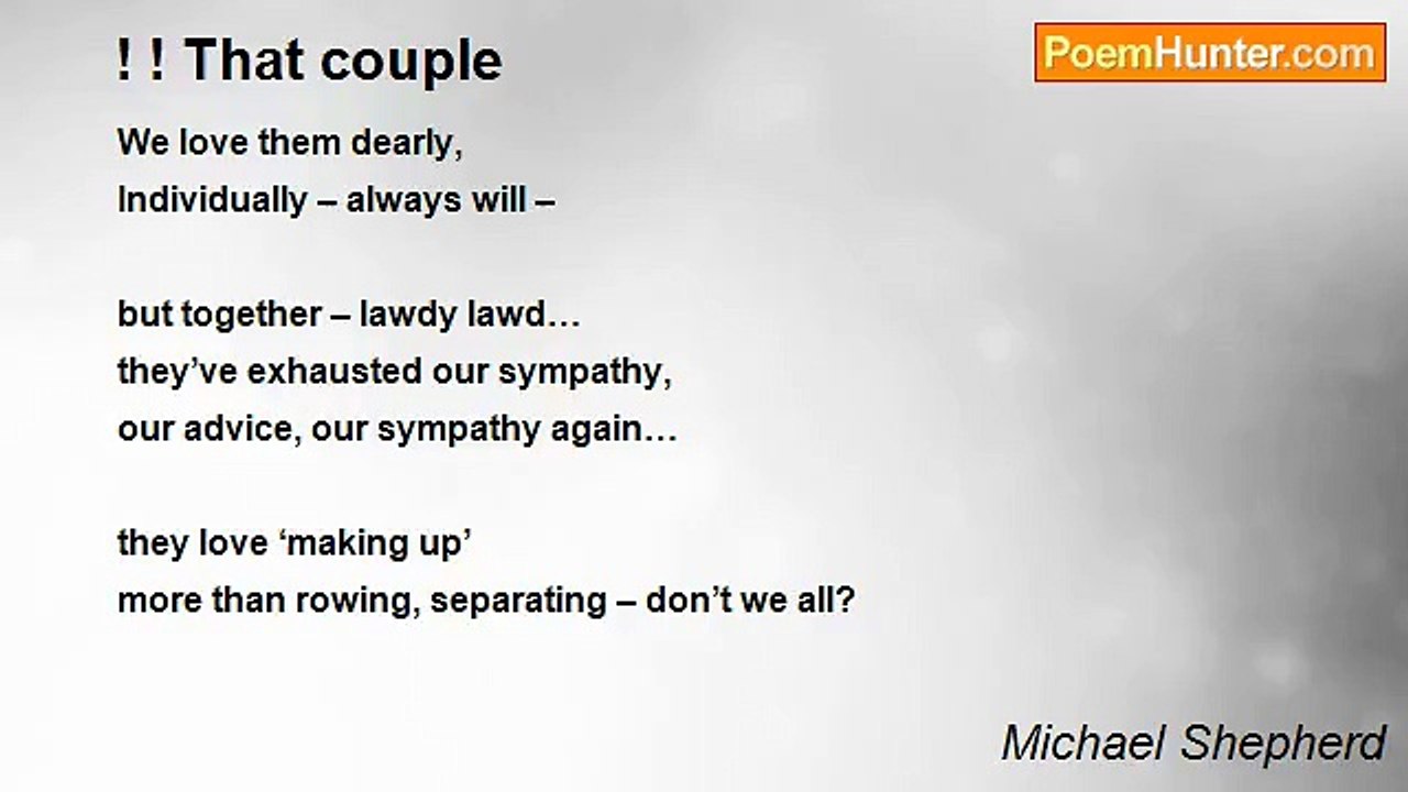 Michael Shepherd - ! ! That couple