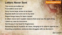 Bill Smith - Letters Never Sent