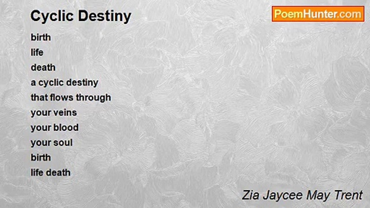 Zia Jaycee May Trent - Cyclic Destiny