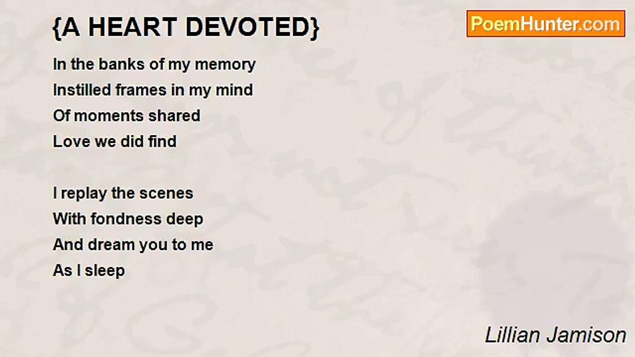 Lillian Jamison - {A HEART DEVOTED}