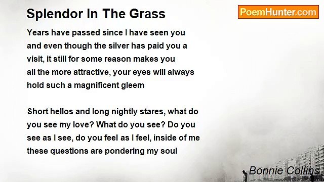 Bonnie Collins - Splendor In The Grass