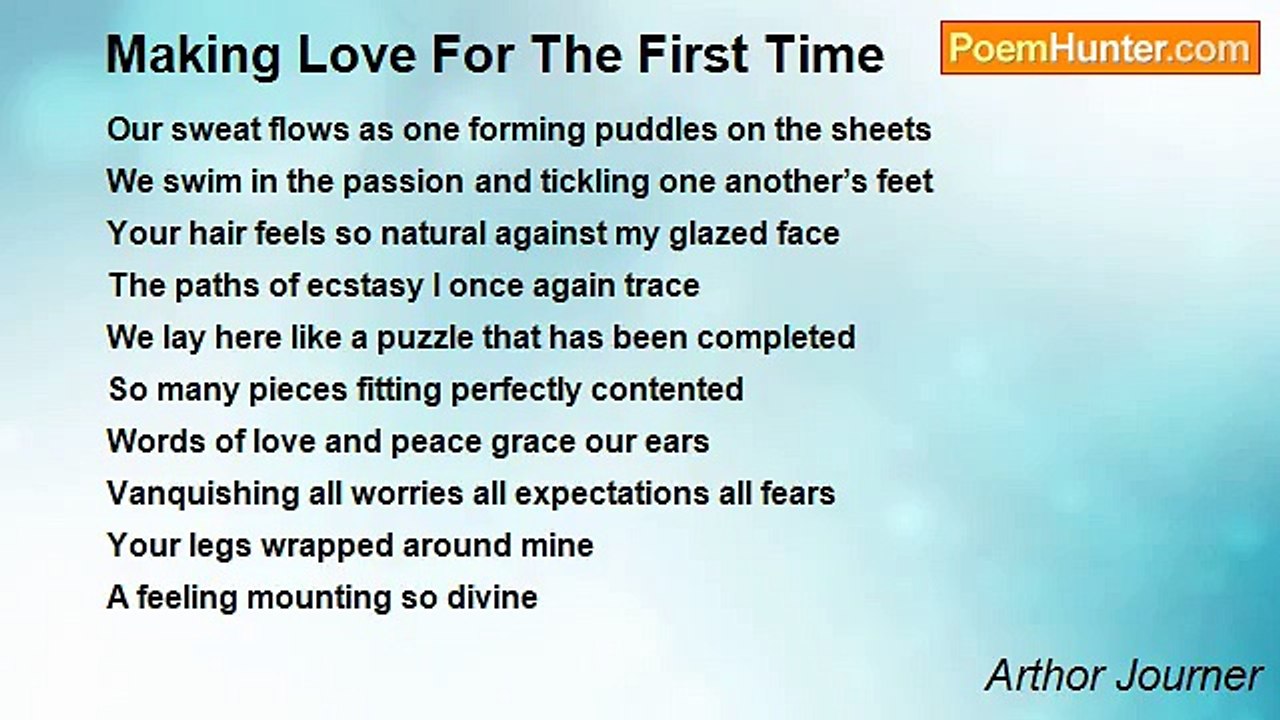 Arthor Journer - Making Love For The First Time
