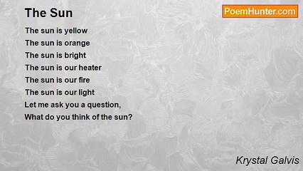 Krystal Galvis - The Sun