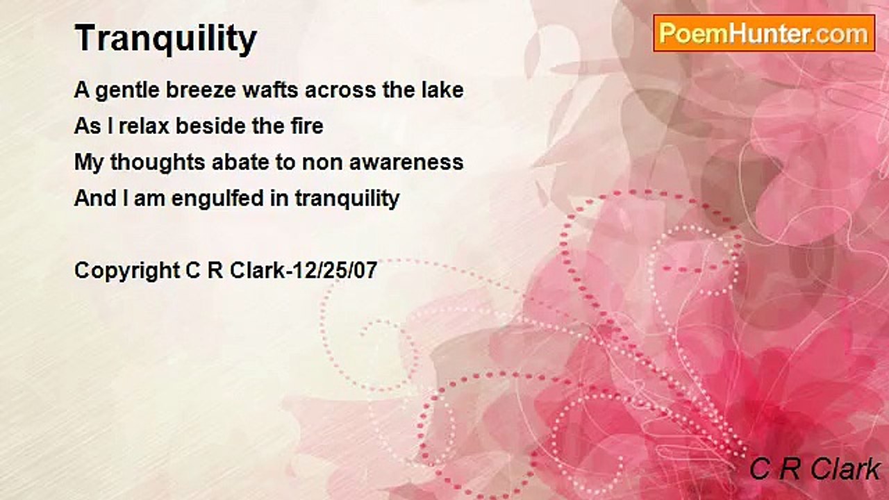 C R Clark - Tranquility
