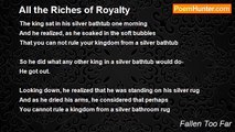 Fallen Too Far - All the Riches of Royalty