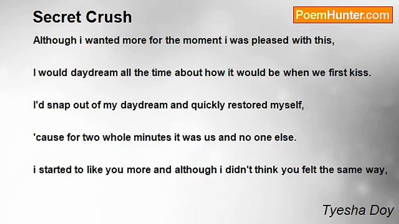 Tyesha Doy - Secret Crush
