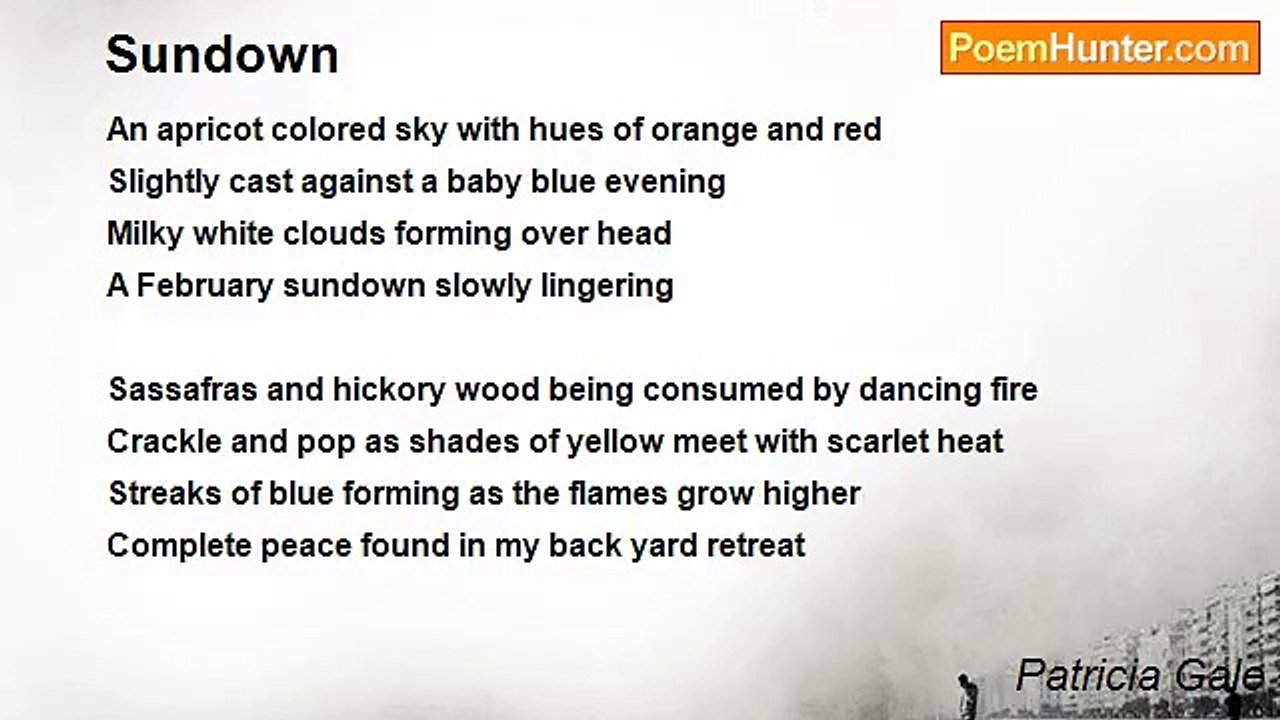 Patricia Gale - Sundown