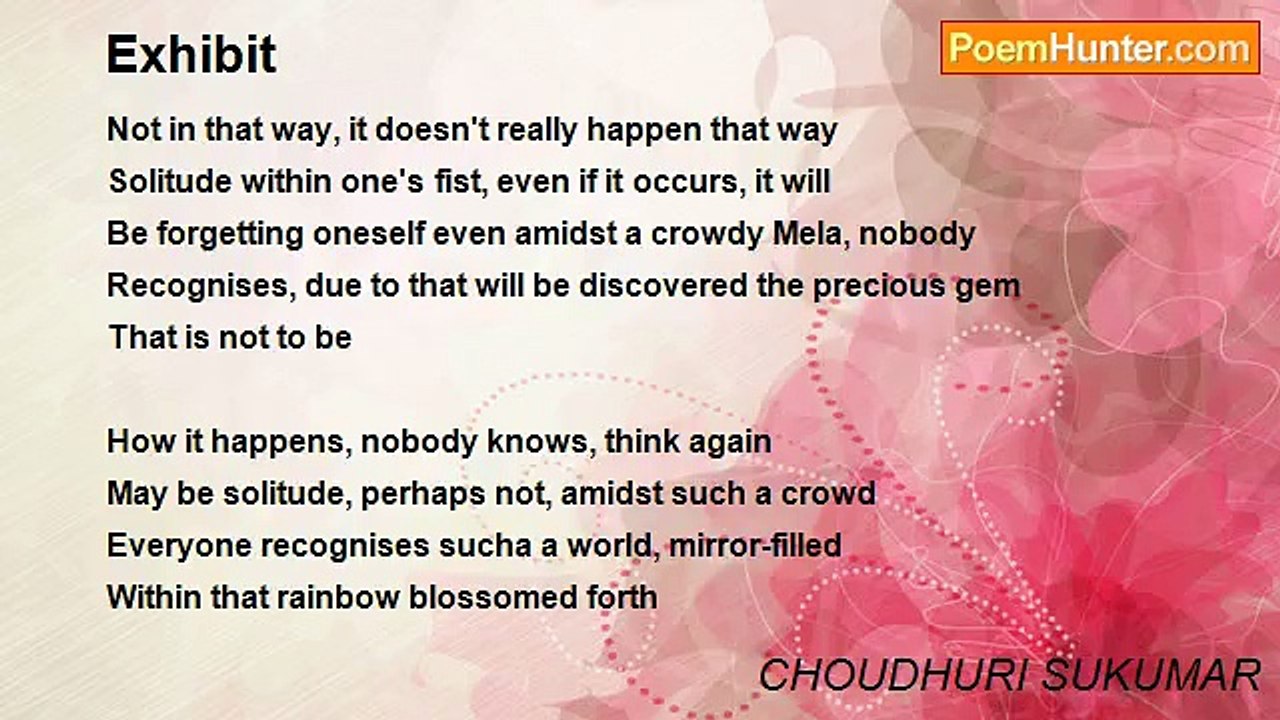 CHOUDHURI SUKUMAR - Exhibit