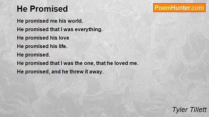 Tyler Tillett - He Promised