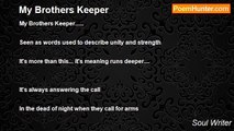 Soul Writer - My Brothers Keeper
