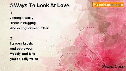 Sierra Case - 5 Ways To Look At Love