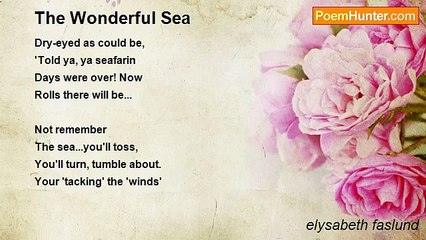 elysabeth faslund - The Wonderful Sea