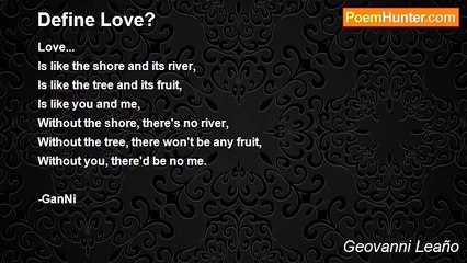 Geovanni Leaño - Define Love?