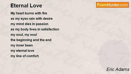 Eric Adams - Eternal Love
