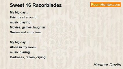 Heather Devlin - Sweet 16 Razorblades
