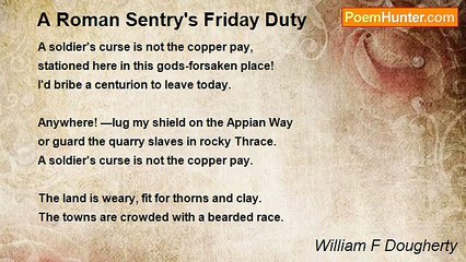 William F Dougherty - A Roman Sentry's Friday Duty