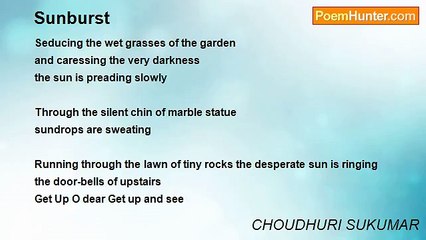 CHOUDHURI SUKUMAR - Sunburst