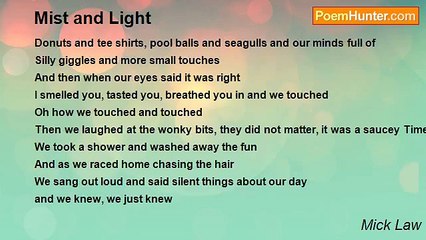 Mick Law - Mist and Light