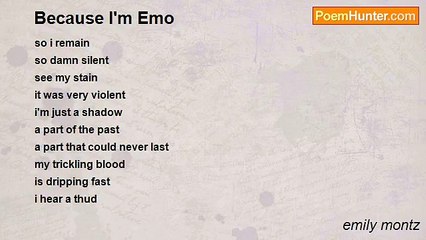 emily montz - Because I'm Emo