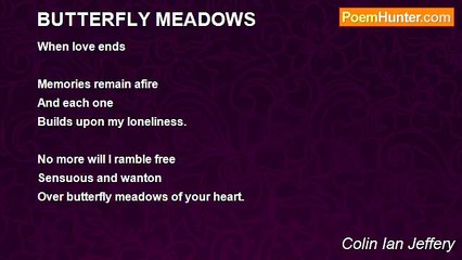 Colin Ian Jeffery - BUTTERFLY MEADOWS